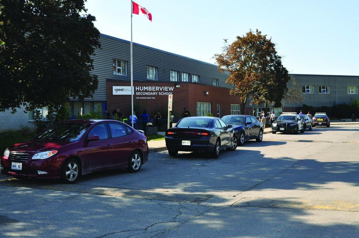 Humberview Secondary School turf track on the way 