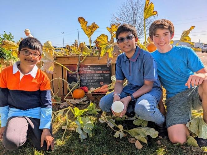 ‘Connected to the land’: Caledon students celebrate bounty of their summer harvest 