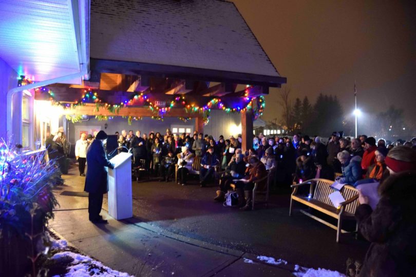 Beautiful Tree Lighting Event at Bethell Hospice